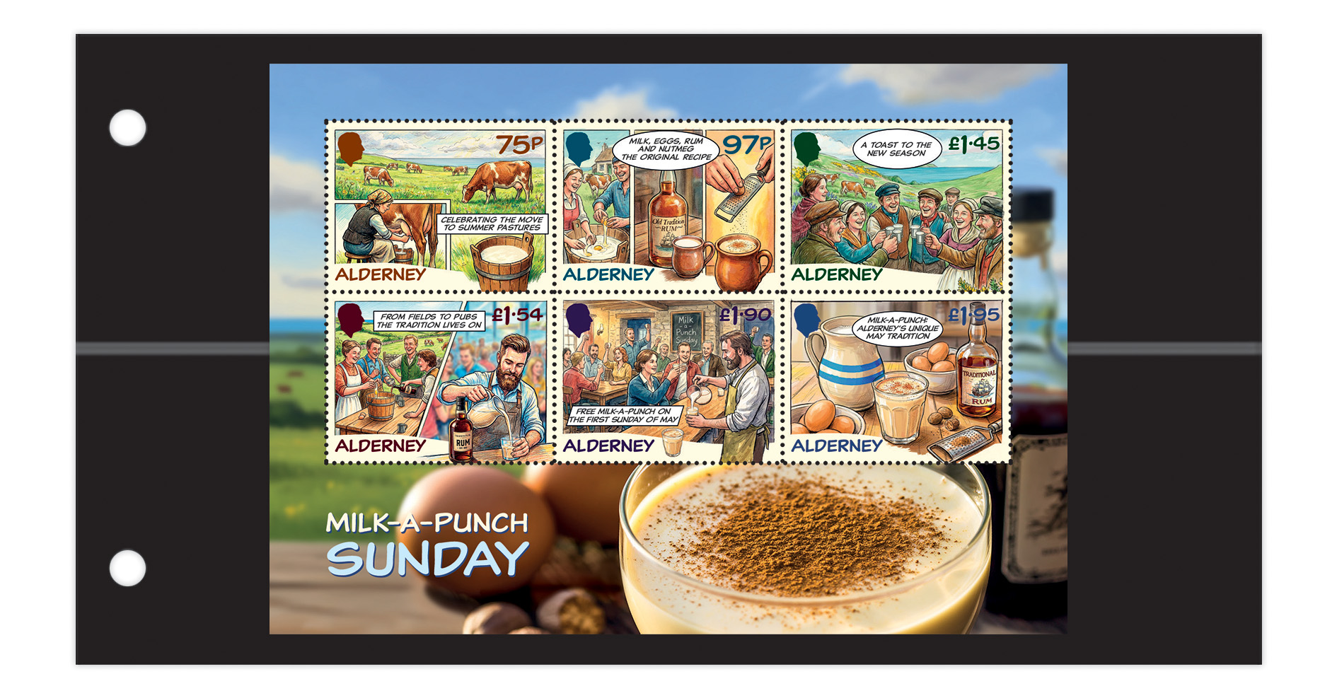 Souvenir Sheet and Pack Insert